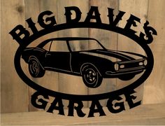 Монограма- Garage 50*40см