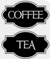 Таблички COFFEE TEA на заказ
