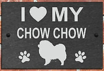 Табличка I love my chow chow 20*25см 1 Табличка I love my chow chow 20*25см