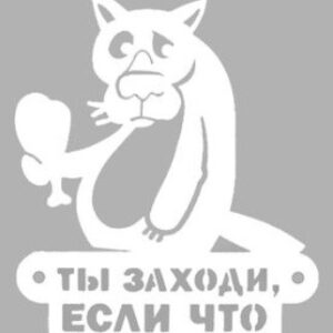 Табличка Ты заходи если что 25*30см