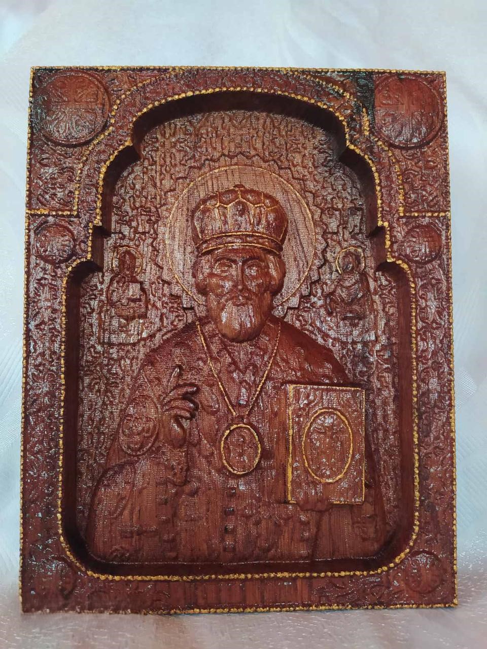 Ікона Святого Миколая 20*25 см 2 Ікона Святого Миколая 20*25 см - Зображення 2