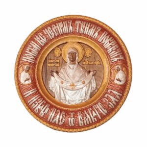 Ікона Покрова різьблена купити