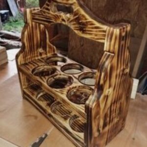 Переноска (кейс) для пива з дерева на заказ