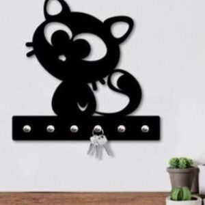 Ключниця настінна BLACK Kitty