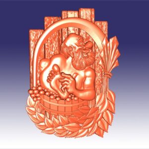Табличка різьблена для лазні або сауни (модель для замовлення)